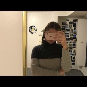 Italian cashmere j crew turtle neck sweater